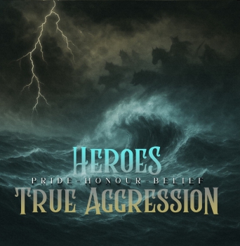 HEROES / TRUE AGGRESSION - PRIDE HONOUR BELIEF - LP schwarz 150 Ex.